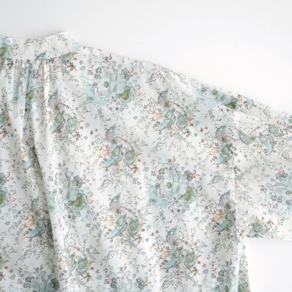 LIBERTYFABRICS Flared blouse #Keighley [26F-SH013-LP]