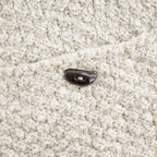 Loop-boucle pocket Cardigan #Beige [Oni065]