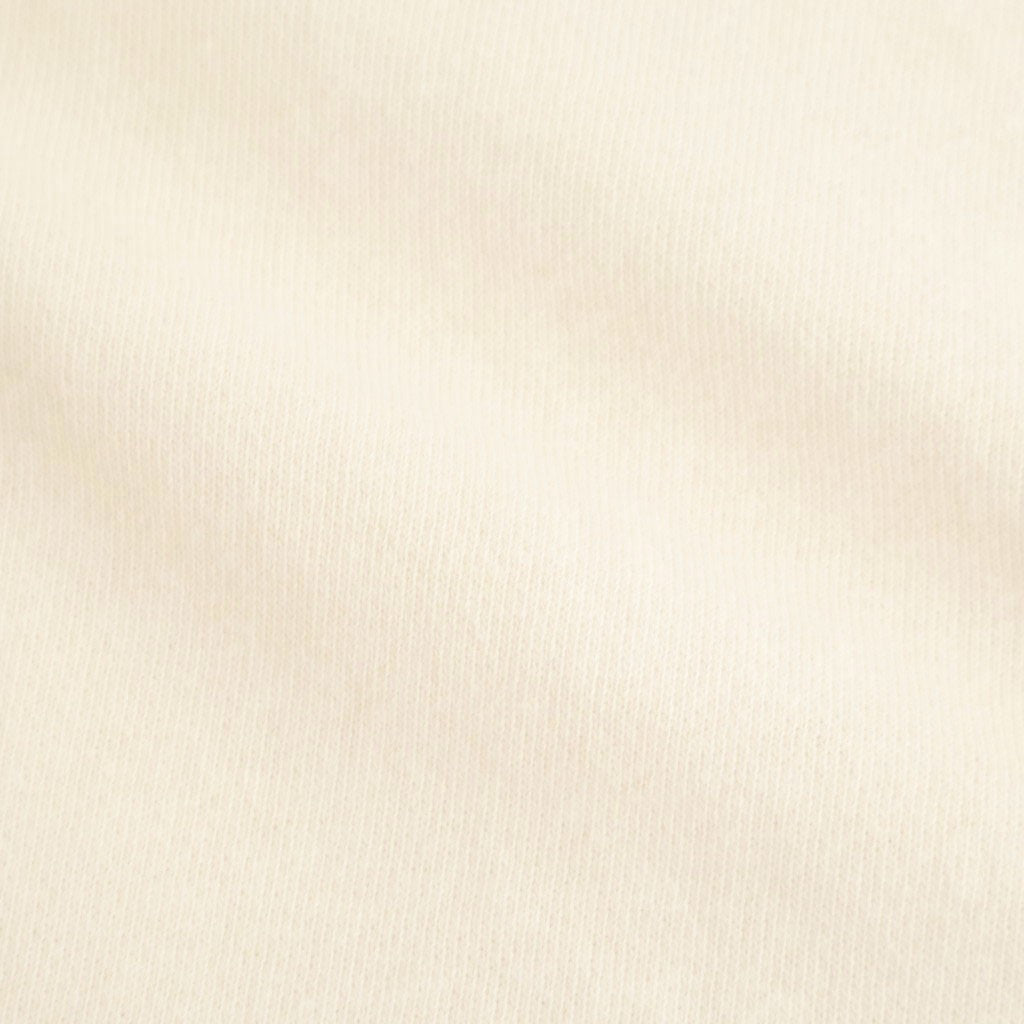 cotton open-end yarn terry wide sweat pants #off white [WXSP-UW120]