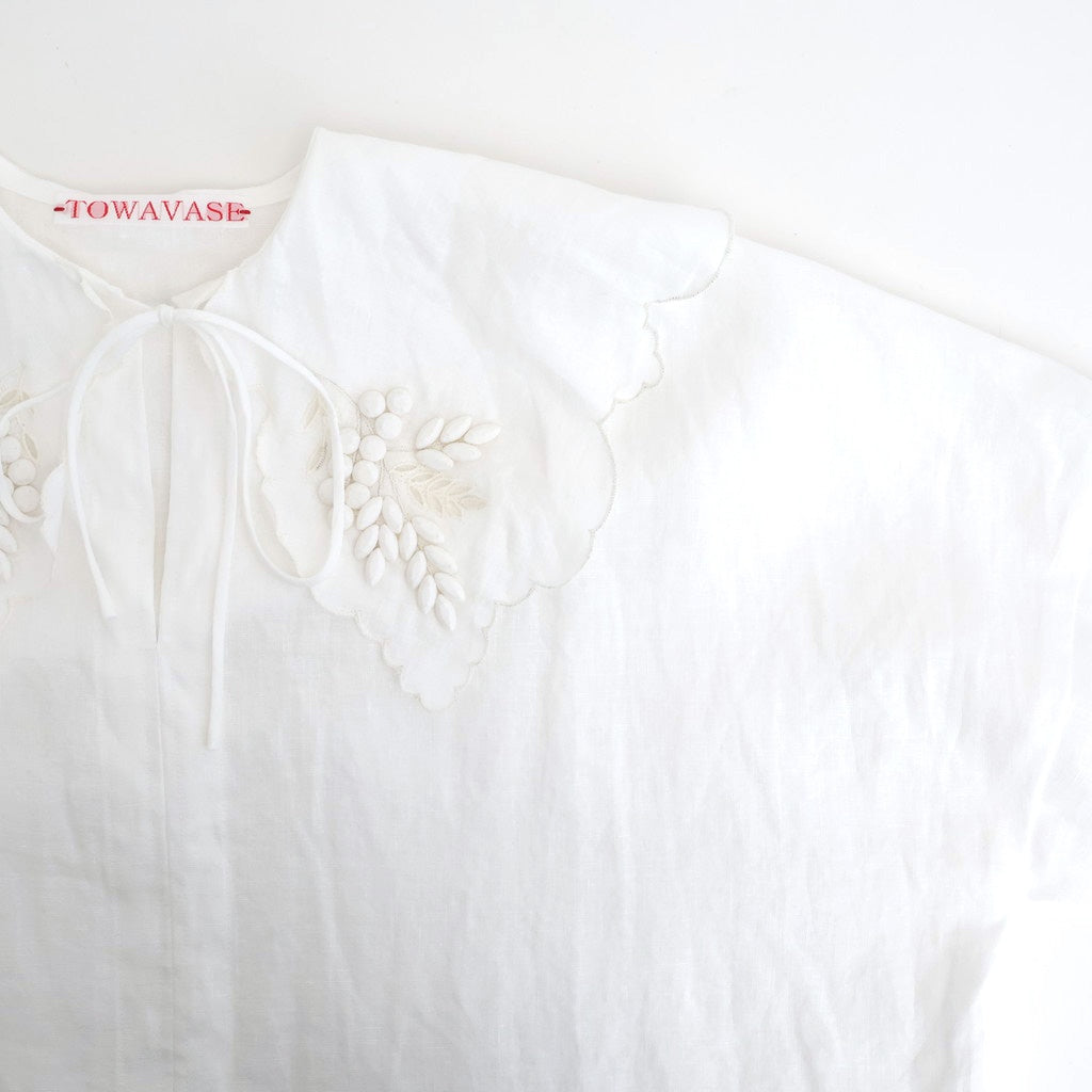 Bonvoyage blouse #white [30-0023A]