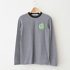 G.B. L/T SHIRT APPLE PATCH #Black Thin [no.8030]