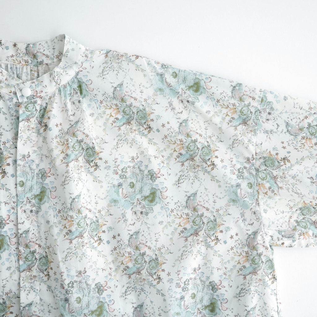 LIBERTYFABRICS Flared blouse #Keighley [26F-SH013-LP]