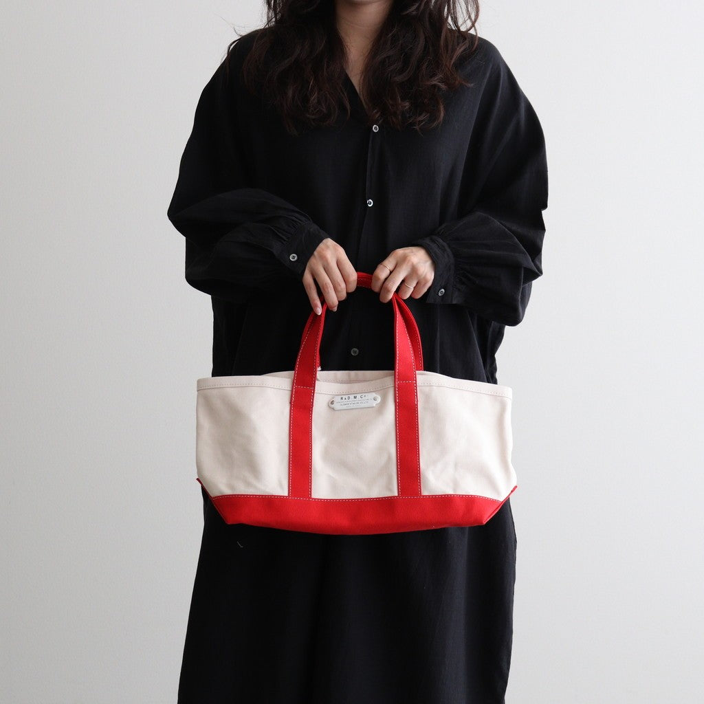 COLOR COMBINATION TOTE BAG #Red [no.8007]
