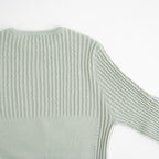 存在すること：ニットプルオーバー #pale green [13253-12107]