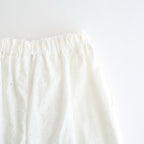 ⼼の花苑 Relaxed-fit trousers #white [TLF-226-PT007-ec]