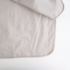 60s ORGANIC CAMBRIC WITH EMB BANDED COLLAR EMB TUNIC #9200 LT GREY [NMDS26222]