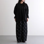 wide pants #ototsubu BK [KJ507SS55]
