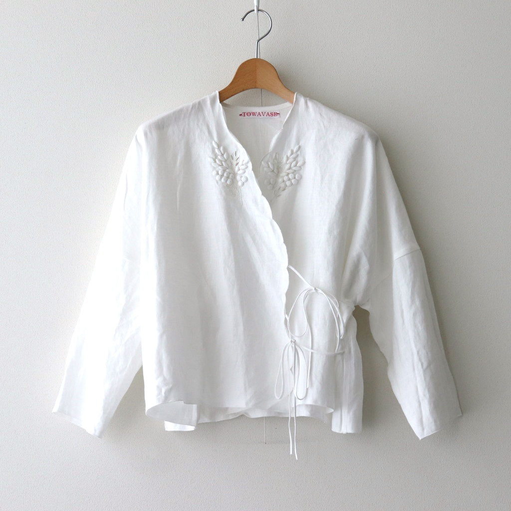 Bonvoyage Cachecoeur blouse #white [29-0039S]