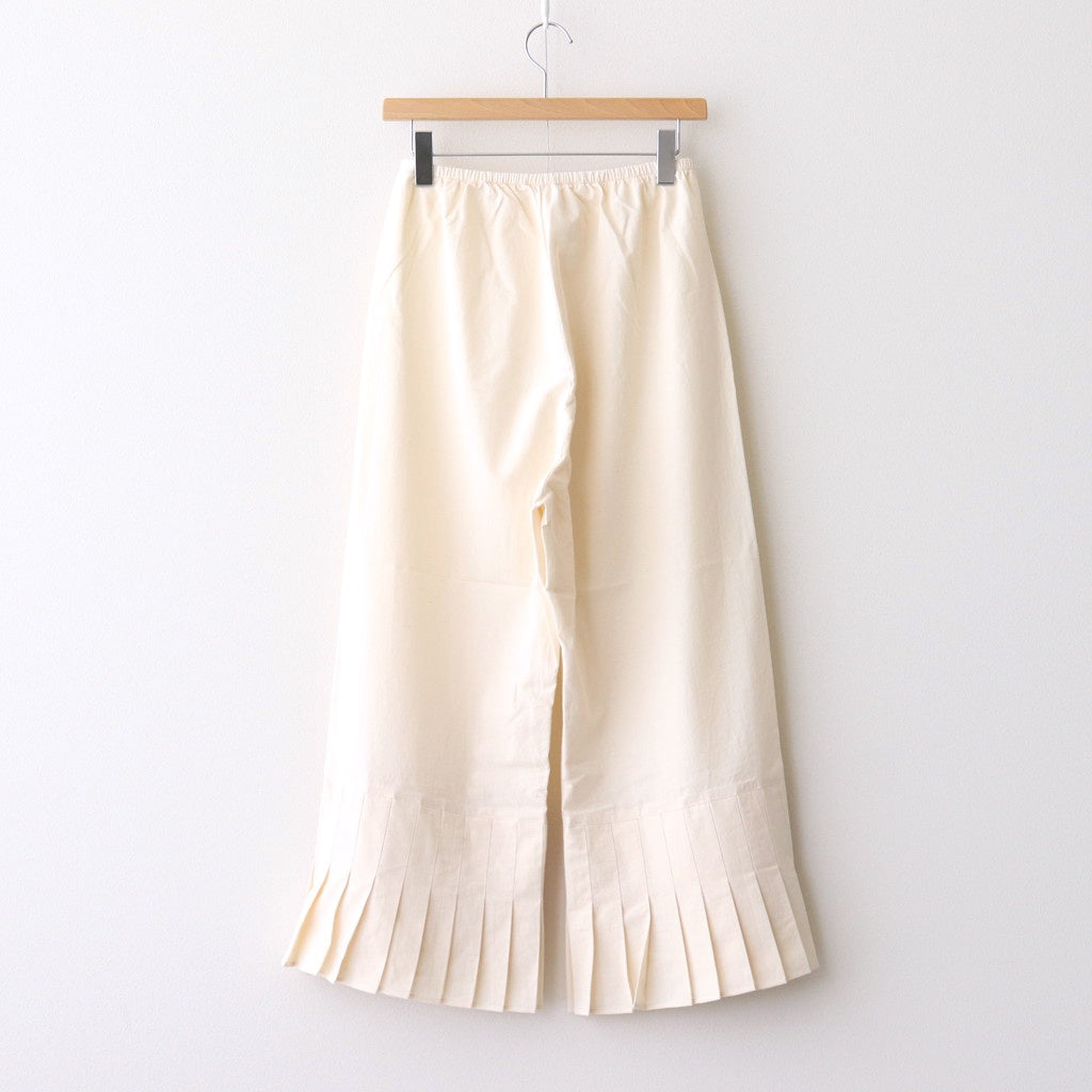 フルッターパンツ #ecru [25-550]