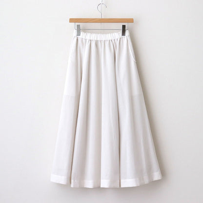 半透明の沈黙 Circular skirt #Off White [TLF-225-sk005-cdv]