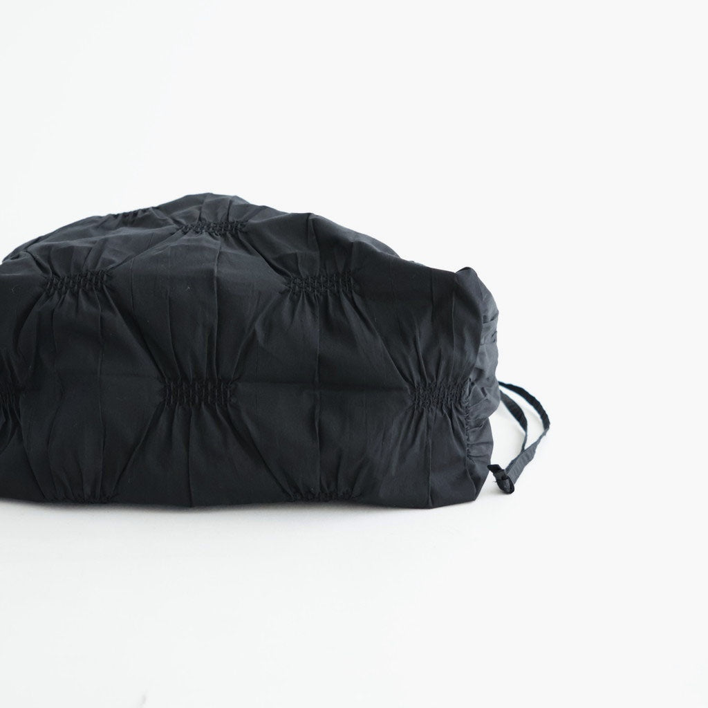 S.J. DRAWSTRING TOTE BAG #Black [no.8263]