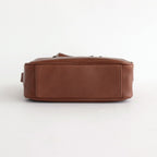 square hand bag #antique brown