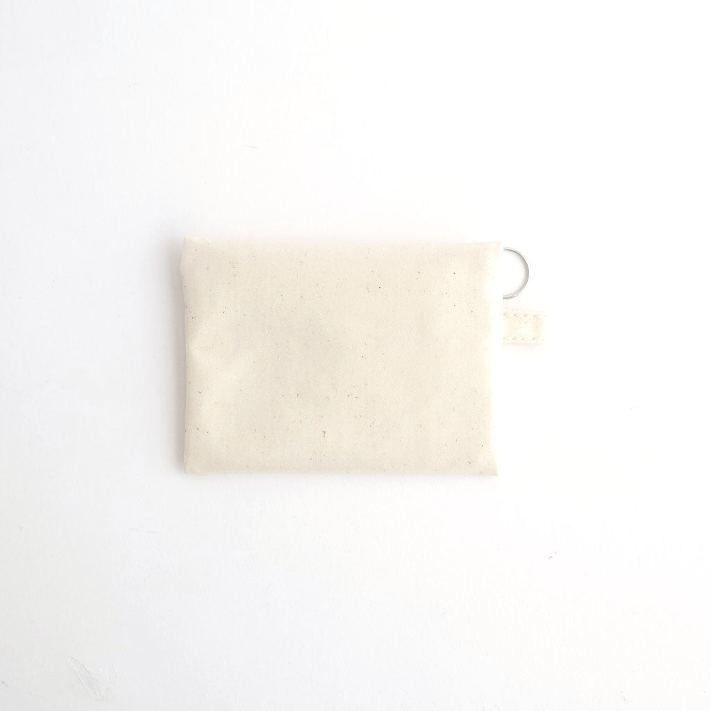 FLAT POUCH SMALL #NATURAL [TMB-2543A]