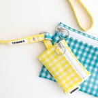 TASUKI STRAP LONG #GINGHAM YELLOW [TMB-2353A]
