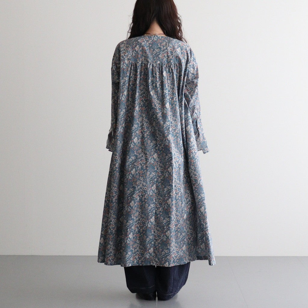 LIBERTYFABRICS Yoke dress #Wandervogel [26F-OP012-LP]