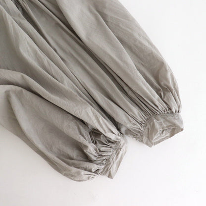 GARMENT DYE LAWN GATHER SMOCK #Gray [no.7520]