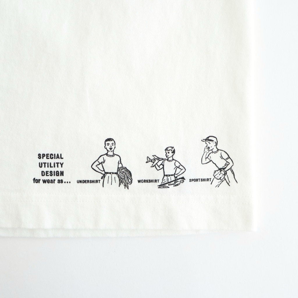 HW T-shirt with print #Off white [261811]