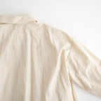 shirring blouse #paper LIGHT BG [KJ602AW44]