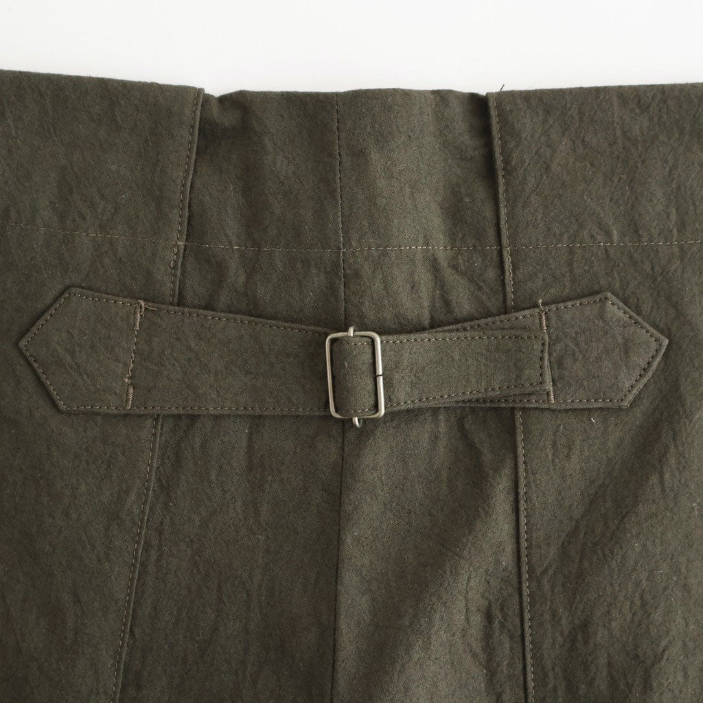 HW wide trousers #Khaki [261507]