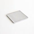 方形托盘，银色，小号，铝制 [60007]
