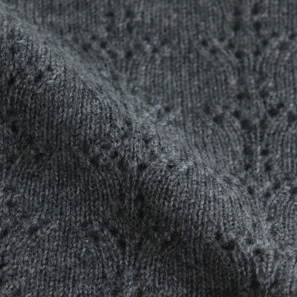 Panier Cardigan #charcoal gray [28-0037A]