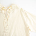 Volant blouse #ivory [32-0014A]