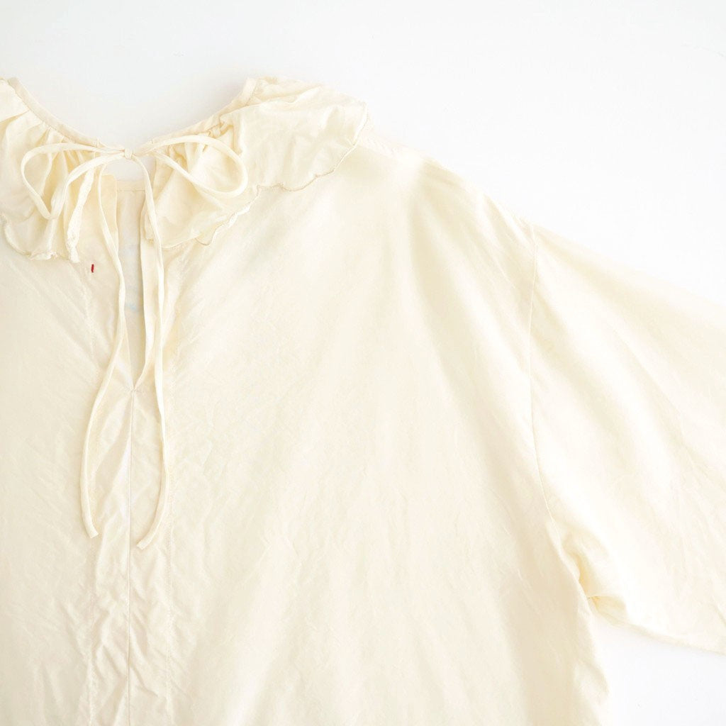 Volant blouse #ivory [32-0014A]