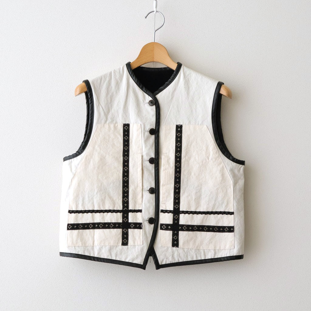 Reversible uniform vest #Black [252701]