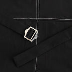woolly like stitch dress #black [1559-003]