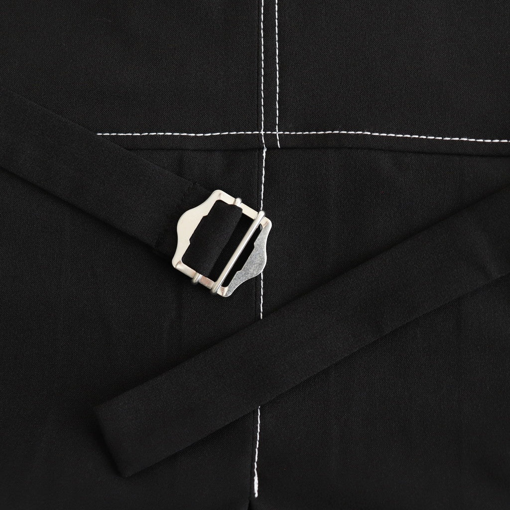 woolly like stitch dress #black [1559-003]