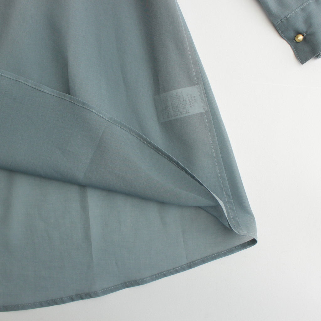 Bouche Blouse #greenish blue [24-404]