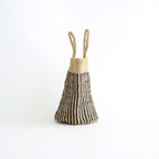 STRIPE SISAL BAG #8199 NATURAL/BLACK [ANSL2501]