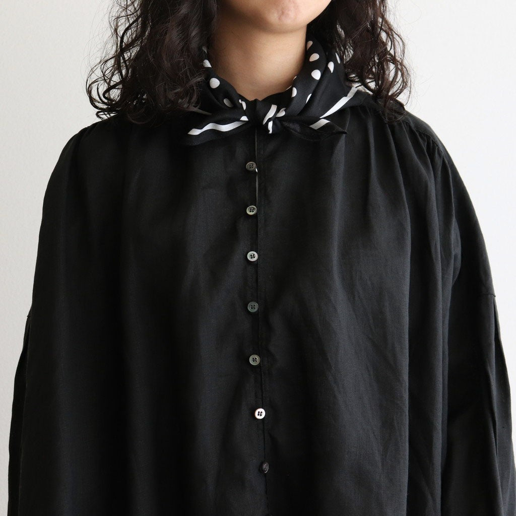 POLKA DOT SCARF #black [no.6877]