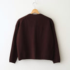 Lister Wool Cashmere Cardigan #D.BR [A232252TK809]