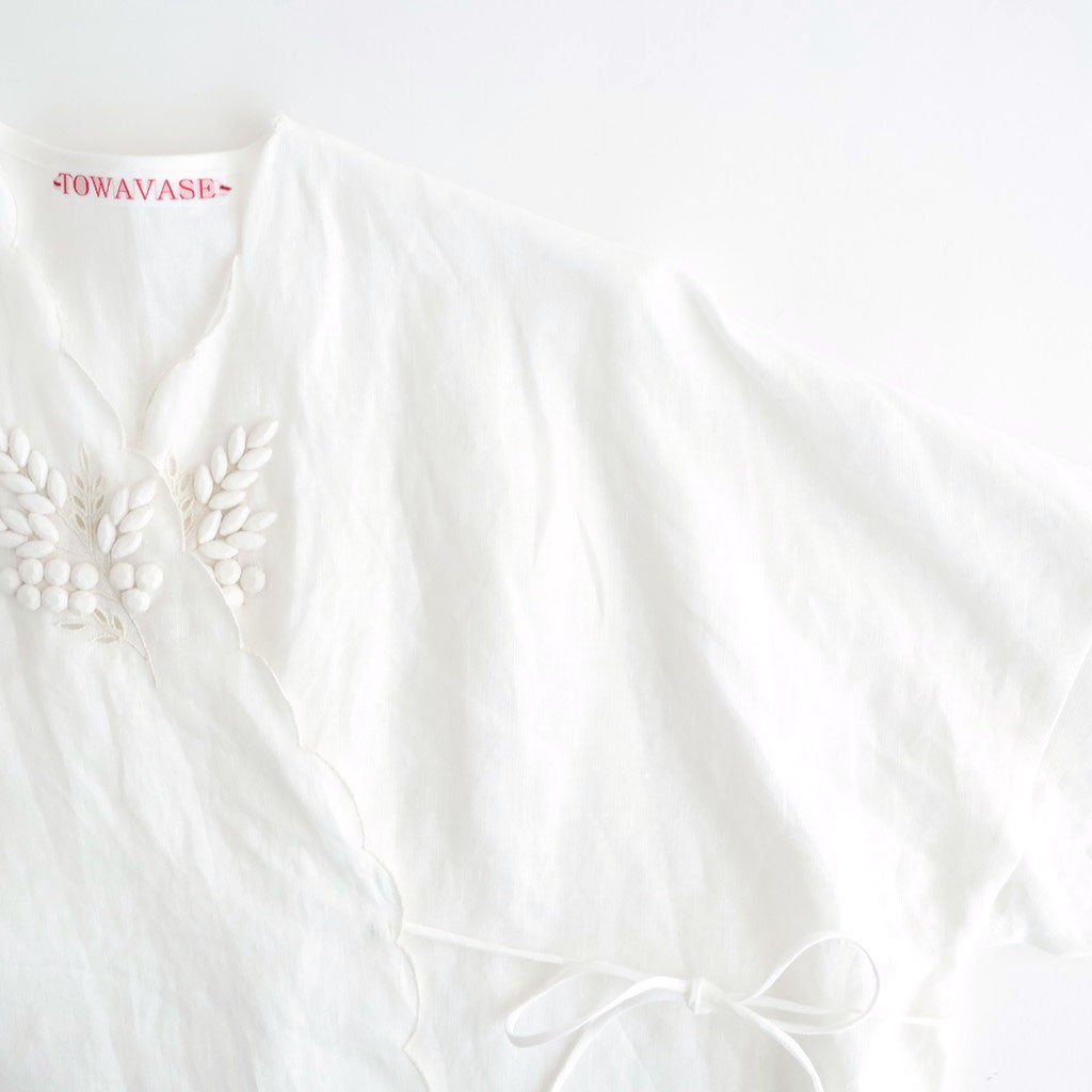 Bonvoyage Cachecoeur Blouse #white [31-0017S]
