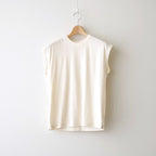 DROP CANDY BUTTON NO SLEEVE T #Natural [no.8194]