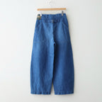 HW wide trousers #Indigo [261506]