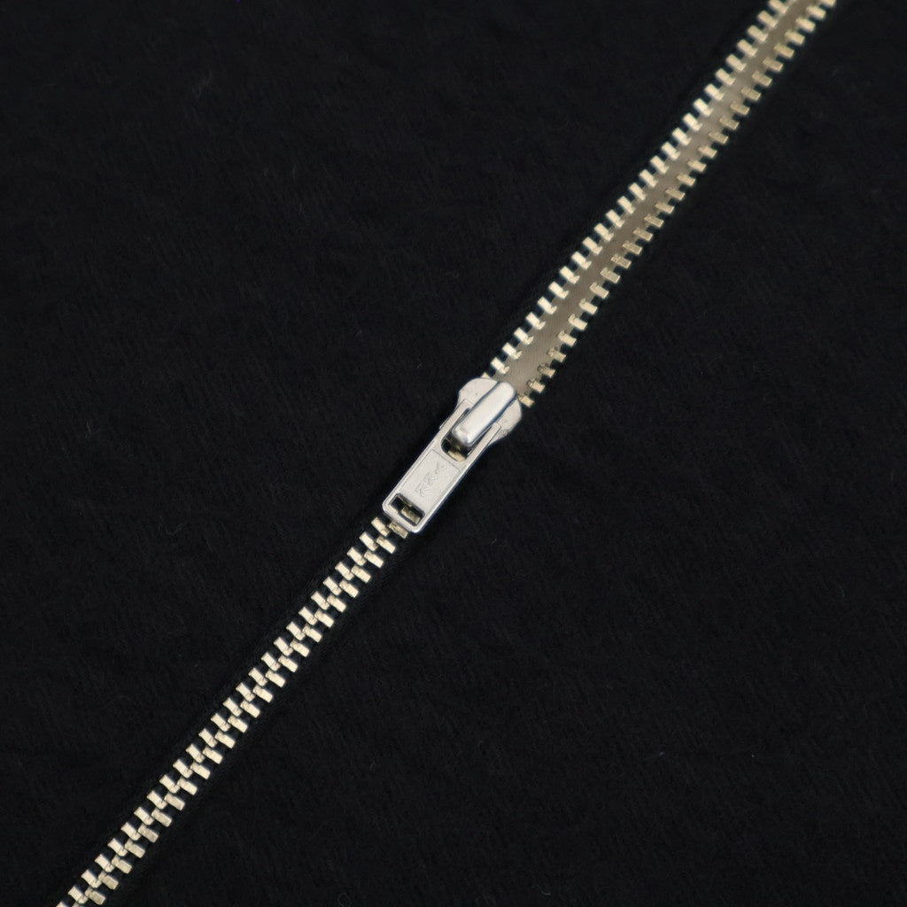 COTTON WOOL SHIRRING VEST #Black [no.7701]