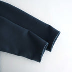 うつくしい沈黙 Collarless long coat #blue gray [TLF-126-co002-FW]