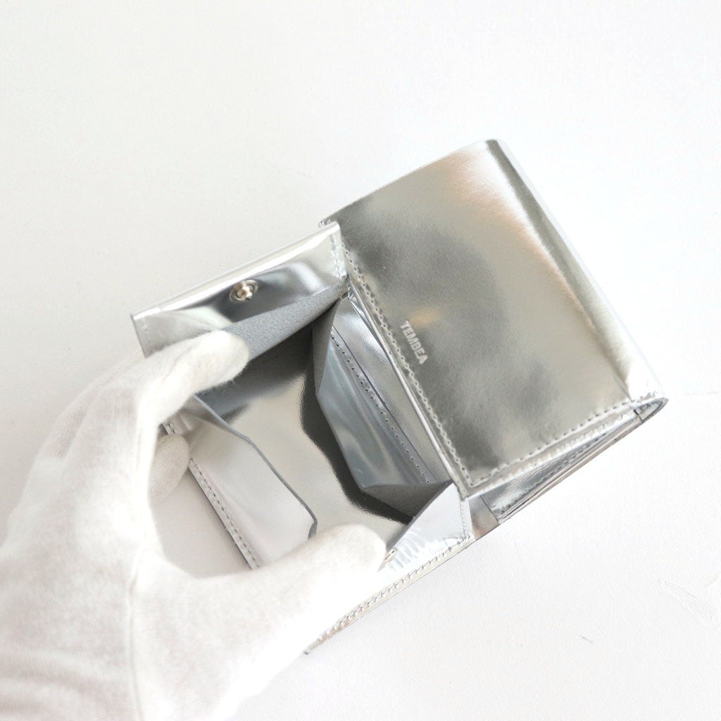FOLD WALLET #MIRROR SILVER [TMB-2595N]