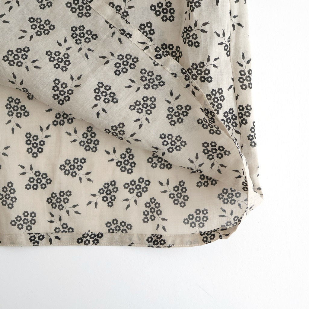 French Komon Dress #beige [31-0039S]