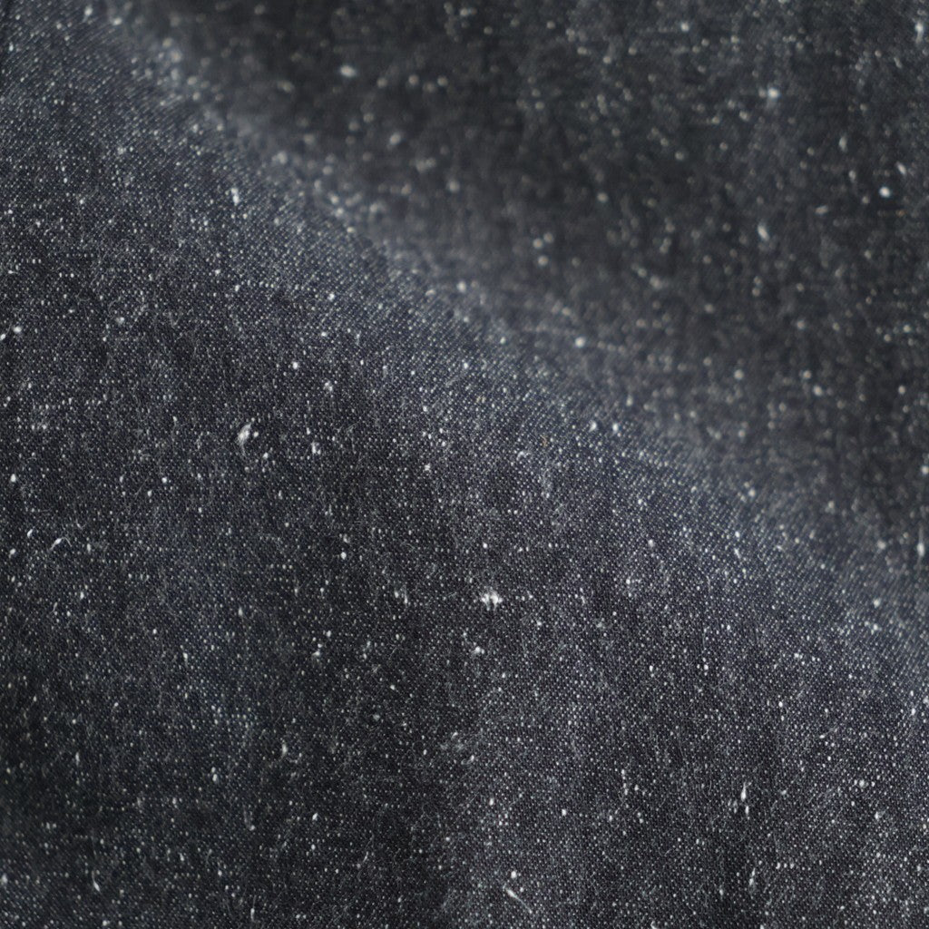 夜の散歩 Wide tapered trousers #Black [26F-PT062-CSD]