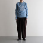 裏起毛 HAVE A KIP SWEAT SHIRT #Blue Gray [no.7267]