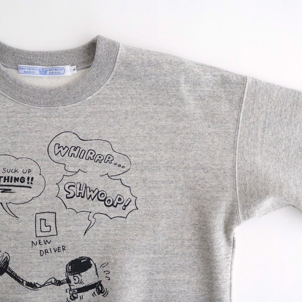 VACUUM BOY SWEAT SHIRT #Heather Gray [no.7971]
