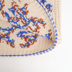 Panier de fleurs no sleeve cardigan #blue [mdm02-11]