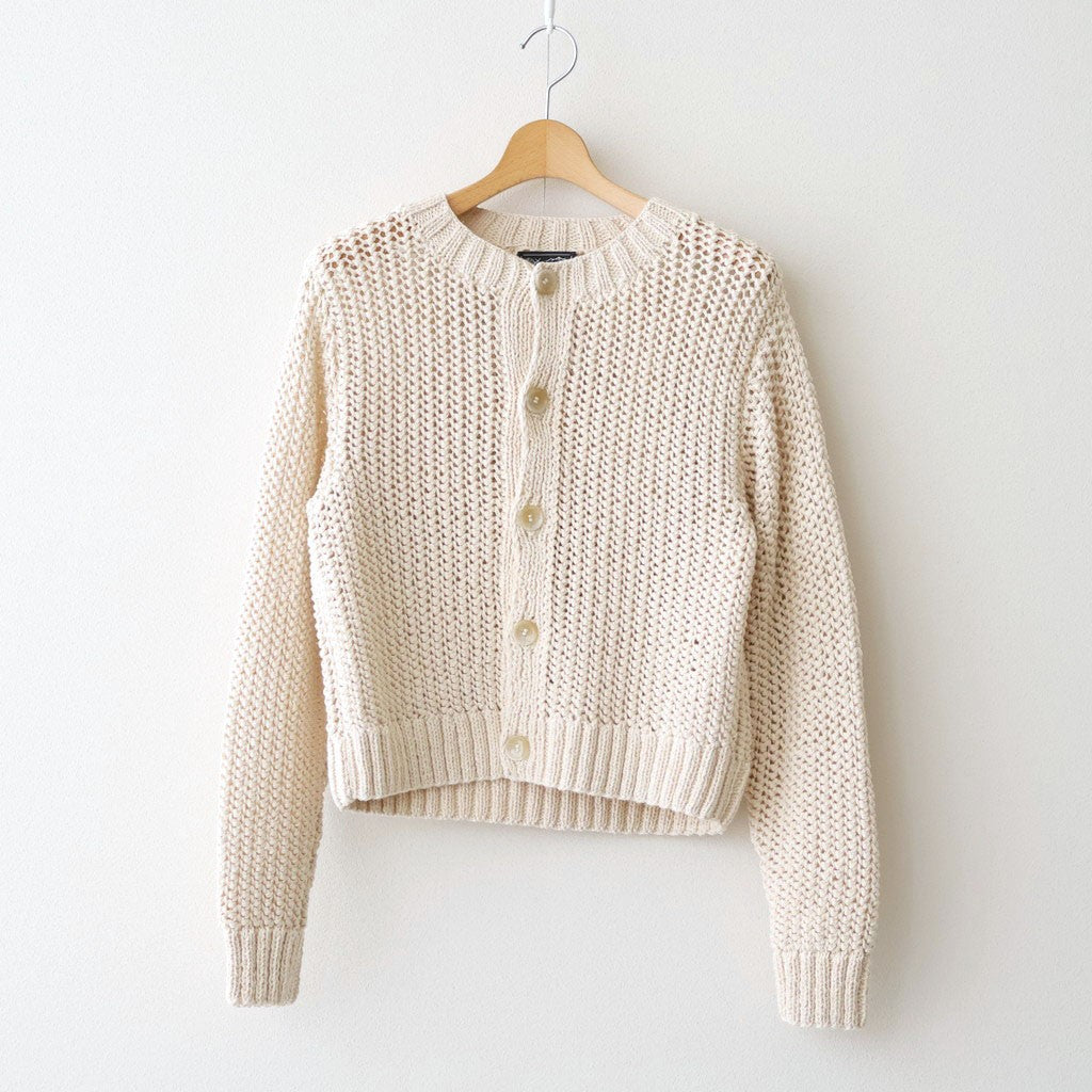 ネパール手編みKNIT クルーネックカーディガン #012 キナリ [PA260KN024]