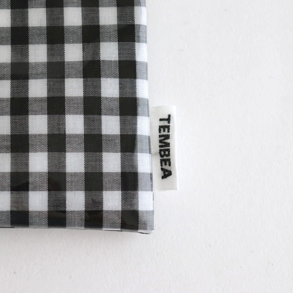 巾着POCHETTE #GINGHAM BLACK [TMB-2586H]