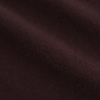 high twist cotton sheer jersey turtle-neck Tee #dark brown [WVFL-UW104]