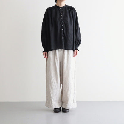 French linen shirring BL #Black [UT241BL045]