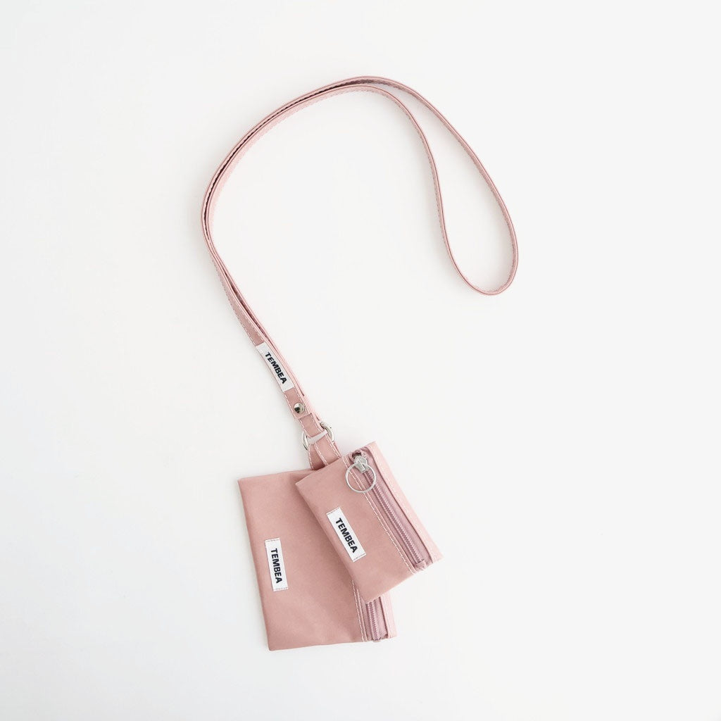 FLAT POUCH SMALL #SMOKY PINK [TMB-2543A]